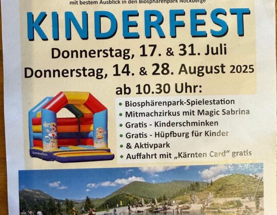 Kinderfest am Berg