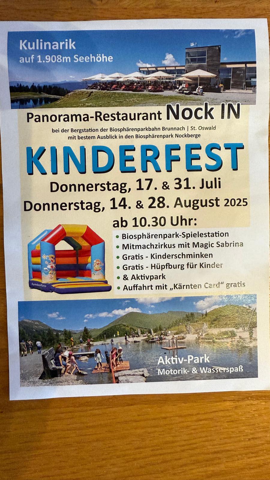 Kinderfest am Berg